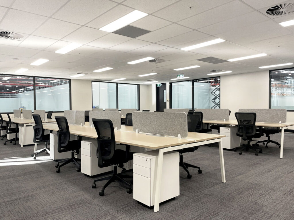 Office Workplace fitout completed by DY Constructions